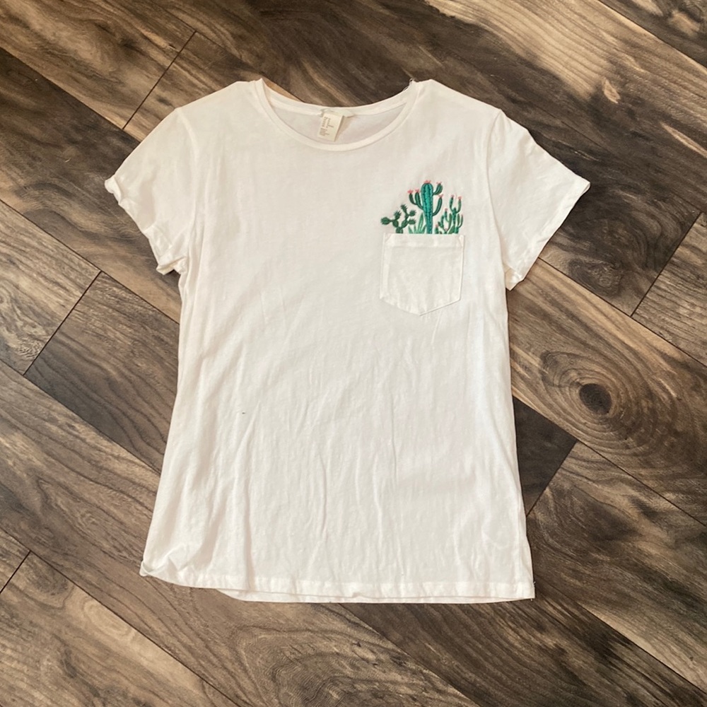 H&M embroidered tee